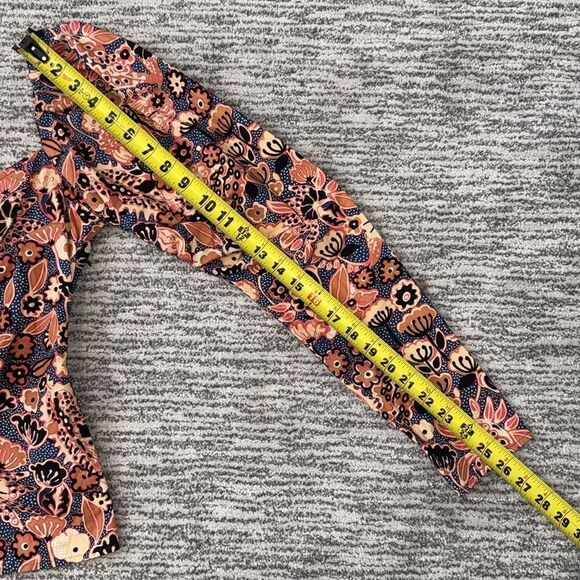 NWT ALC Chandler Sweetheart Top Navy/ Chestnut Size 10 - Picture 11 of 15